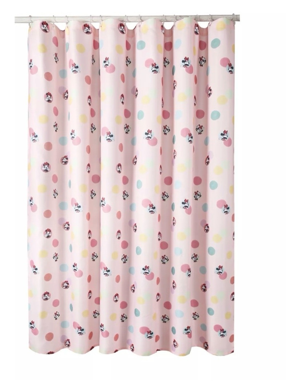 Disney's Minnie Mouse Dot Shower Curtain by The Big One Pink